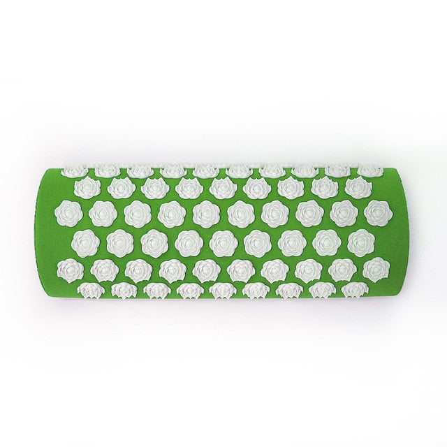 Spike Mat Acupressure Mat, Massage Mat Acupuncture Pillow Set Yoga Mat Needle Relieve Back, Neck and Sciatic Pain, Relax Muscles