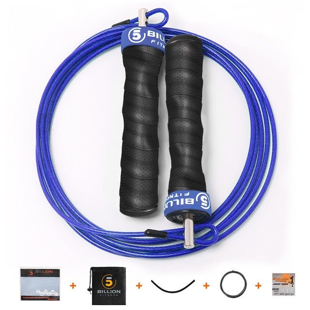 CrossFit Jump Rope Speed & Weighted Jump Ropes Adjustable Wire