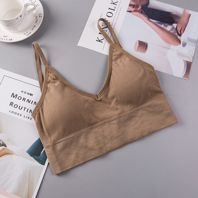 Women Tube Top Push Up Bra Female Sexy Lingerie Fitness