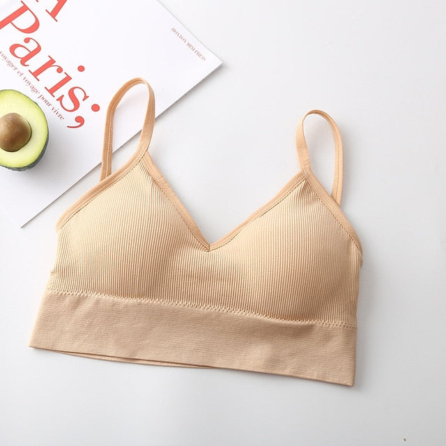 Women Tube Top Push Up Bra Female Sexy Lingerie Fitness