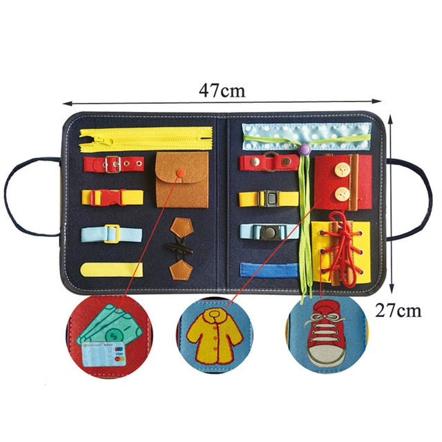Montessori Toys Early Educational Fine Motor Training Self-care Ability