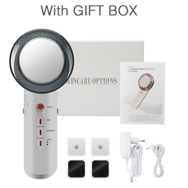 Ultrasound Cavitation EMS Body Slimming Massager Weight Loss Lipo Anti Cellulite Fat Burner Galvanic Infrared Ultrasonic Therapy