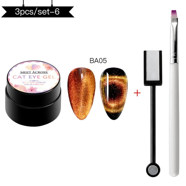 MEET ACROSS Magnetic Gel Polish
