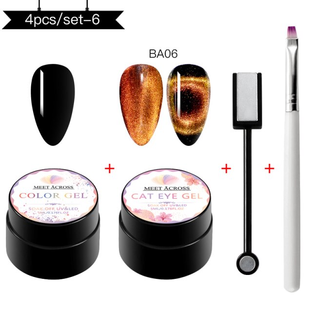 MEET ACROSS Magnetic Gel Polish