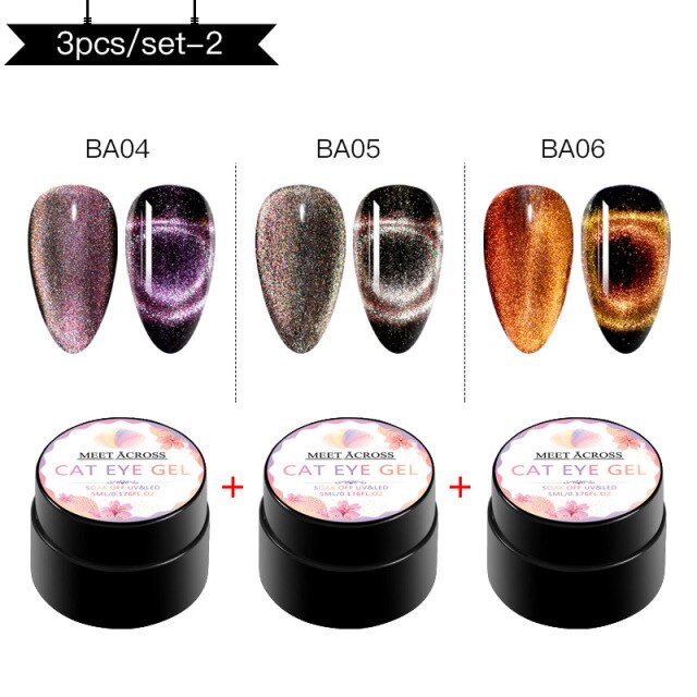 MEET ACROSS Magnetic Gel Polish