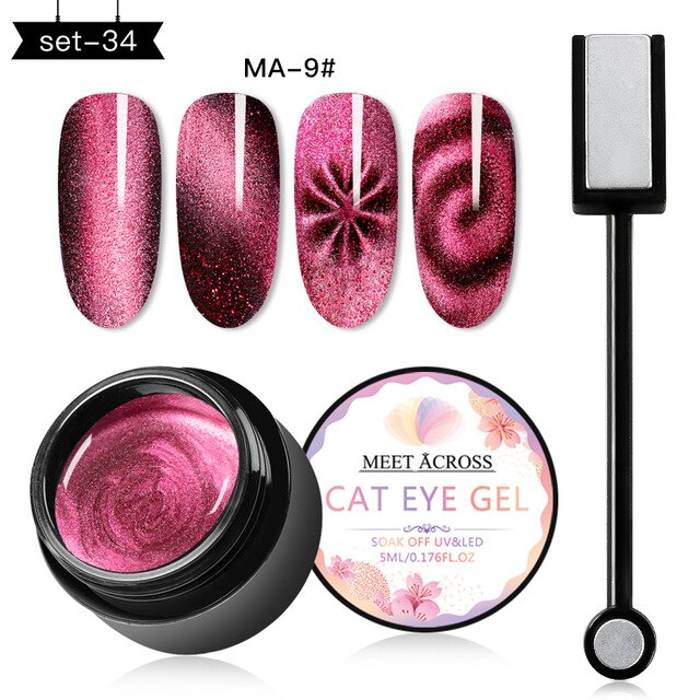 MEET ACROSS Magnetic Gel Polish