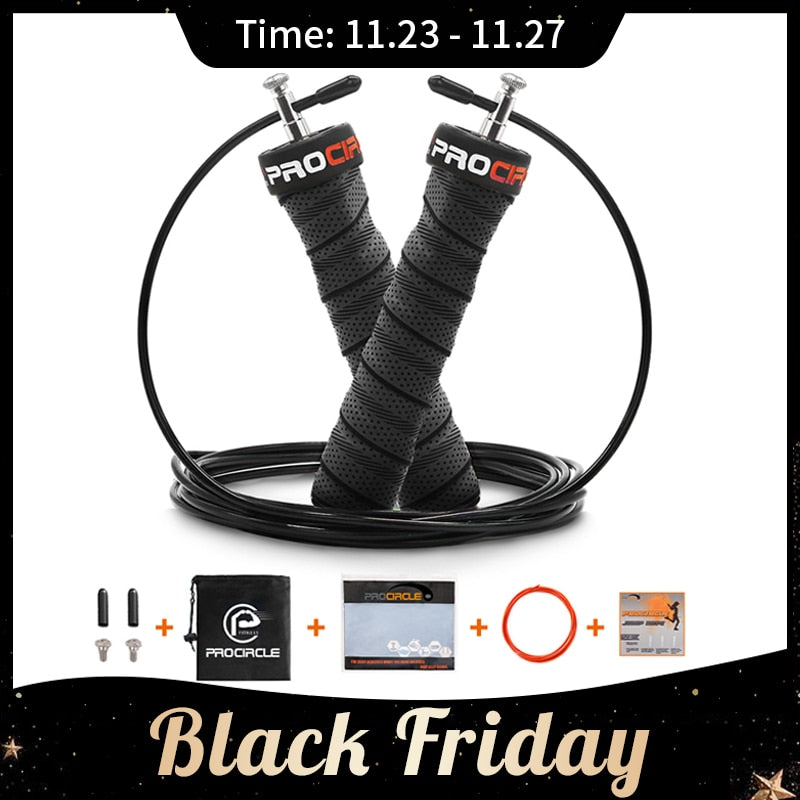 CrossFit Jump Rope Speed & Weighted Jump Ropes Adjustable Wire