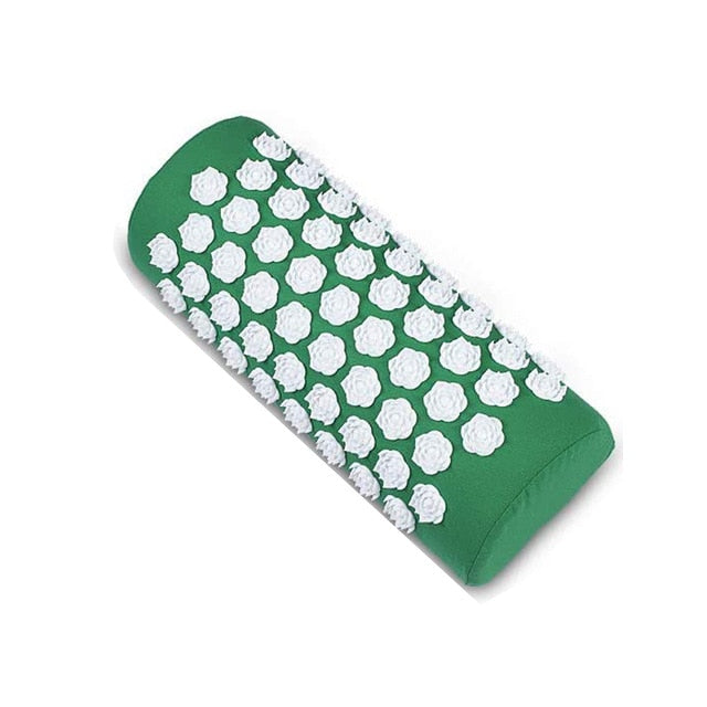 Lotus Acupuncture Massager Mat Set Relieve Stress Back Pain