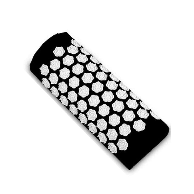 Lotus Acupuncture Massager Mat Set Relieve Stress Back Pain
