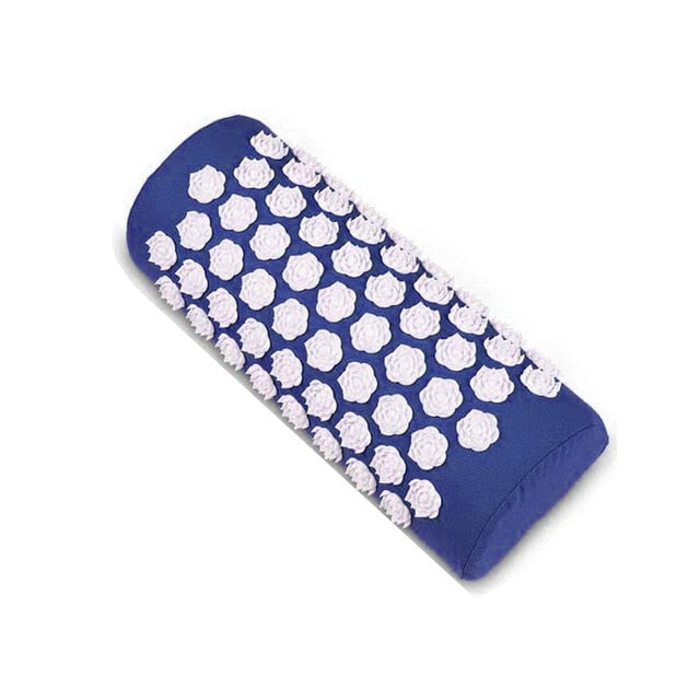 Lotus Acupuncture Massager Mat Set Relieve Stress Back Pain