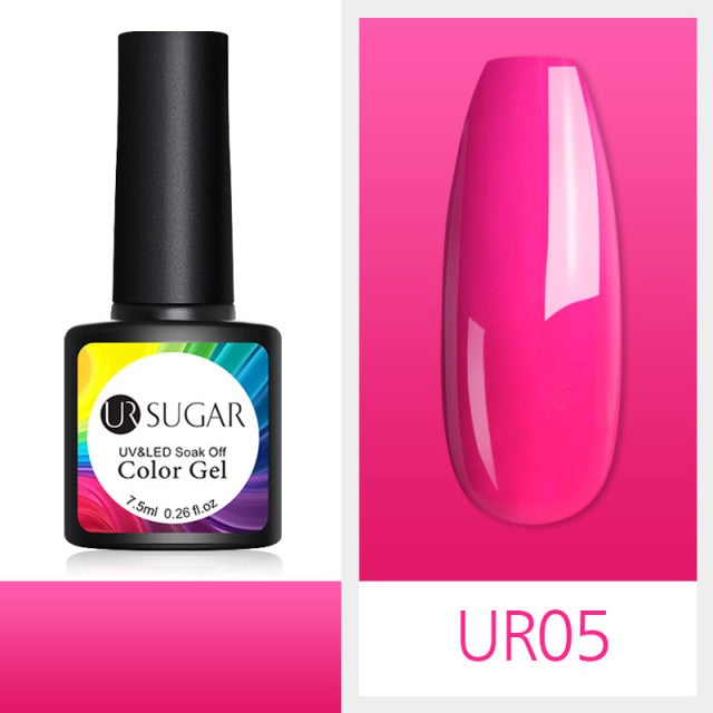 UR SUGAR Neon Gel Polish Varnishes Hybrid Nails