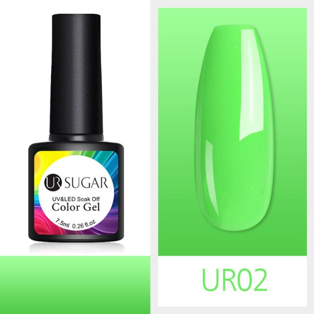 UR SUGAR Neon Gel Polish Varnishes Hybrid Nails