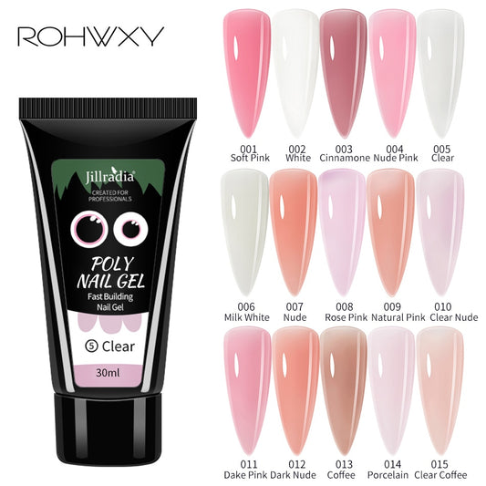 ROHWXY Poly UV Gel For Manicure