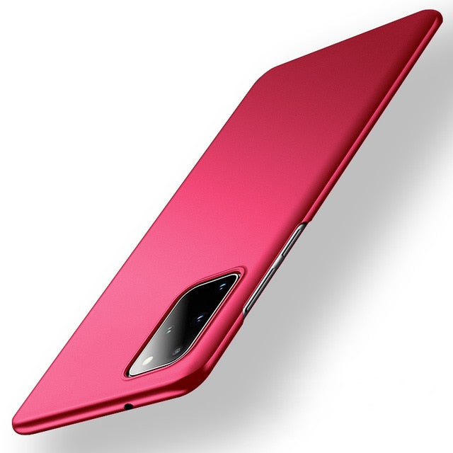 For Samsung S20 Ultra Slim Matte Case For Samsung Galaxy S21 S20 S10 S10e S9 S8 S7 S6 Edge Note 20 9 10 Plus Ultra Lite FE Cover