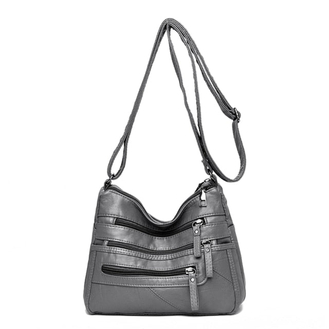 2021 Women Shoulder Bag Leather Luxury Handbags Women's Bags Designer Shoulder Crossbody Bag Female Fashion Female for Ladies