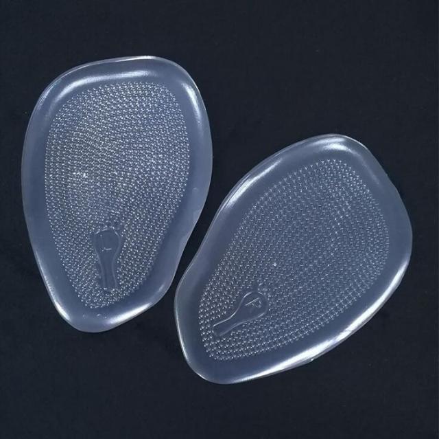 1 Pair Women Soft Silicone Gel Cushion Insoles Metatarsal Support Insert Pad Shoes Insoles