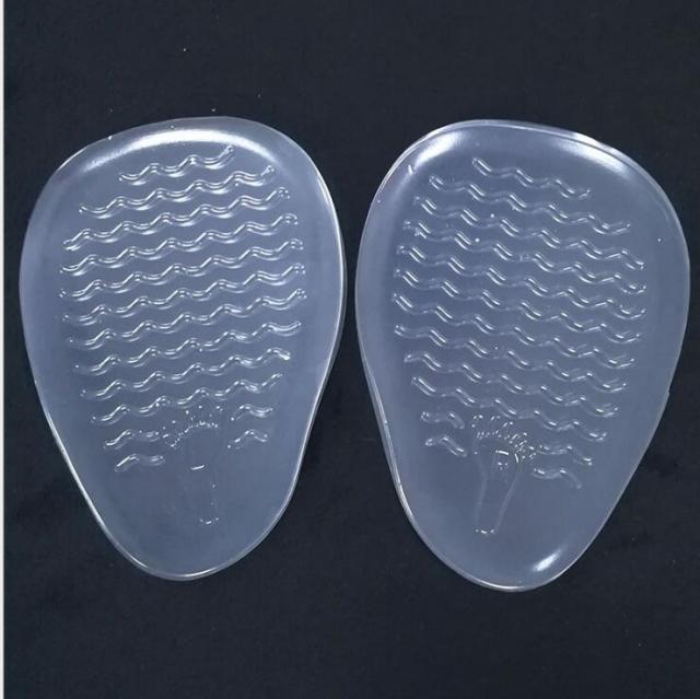 1 Pair Women Soft Silicone Gel Cushion Insoles Metatarsal Support Insert Pad Shoes Insoles