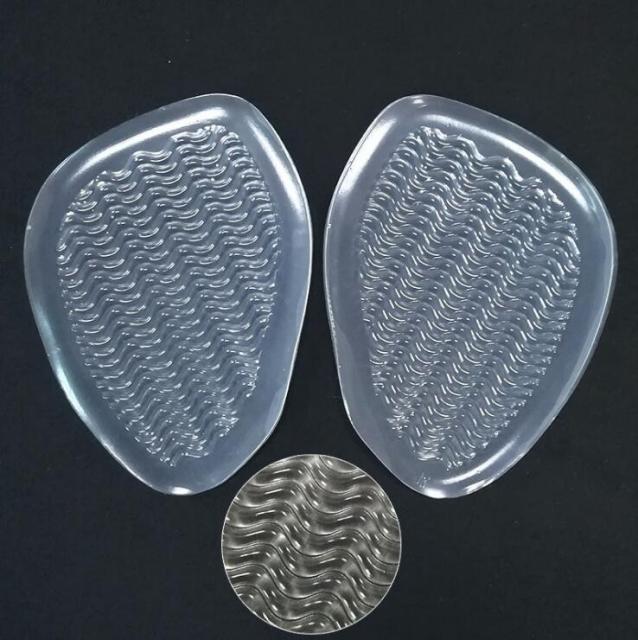 1 Pair Women Soft Silicone Gel Cushion Insoles Metatarsal Support Insert Pad Shoes Insoles