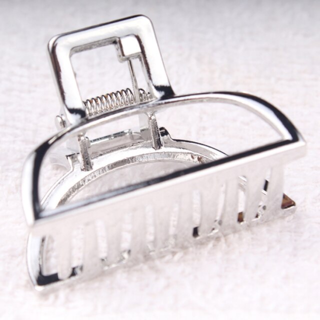 1Pcs Hair Accessories for Women Metal Modern Stylish Hair Claw Hair Clips Bun Pony Tail Holder Washing Beauty Salon Hair Pin