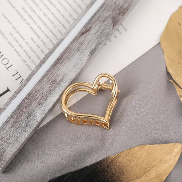 1Pcs Hair Accessories for Women Metal Modern Stylish Hair Claw Hair Clips Bun Pony Tail Holder Washing Beauty Salon Hair Pin