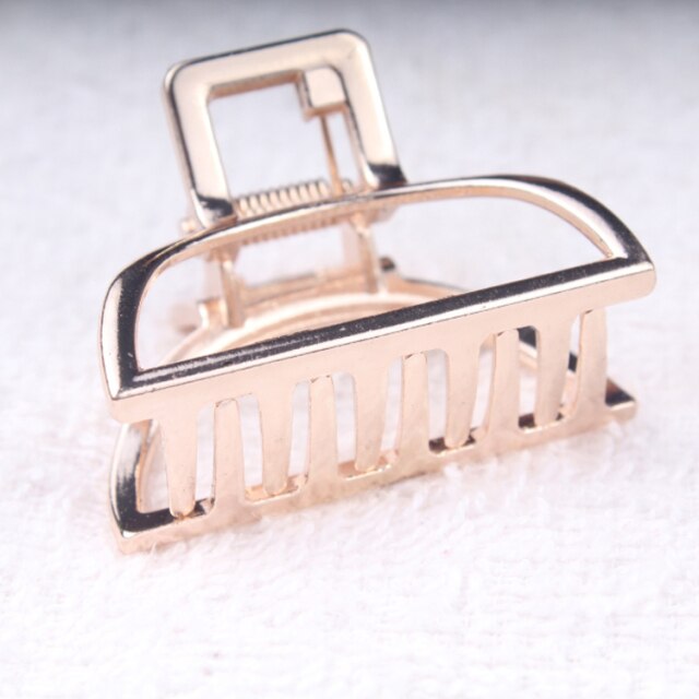 1Pcs Hair Accessories for Women Metal Modern Stylish Hair Claw Hair Clips Bun Pony Tail Holder Washing Beauty Salon Hair Pin