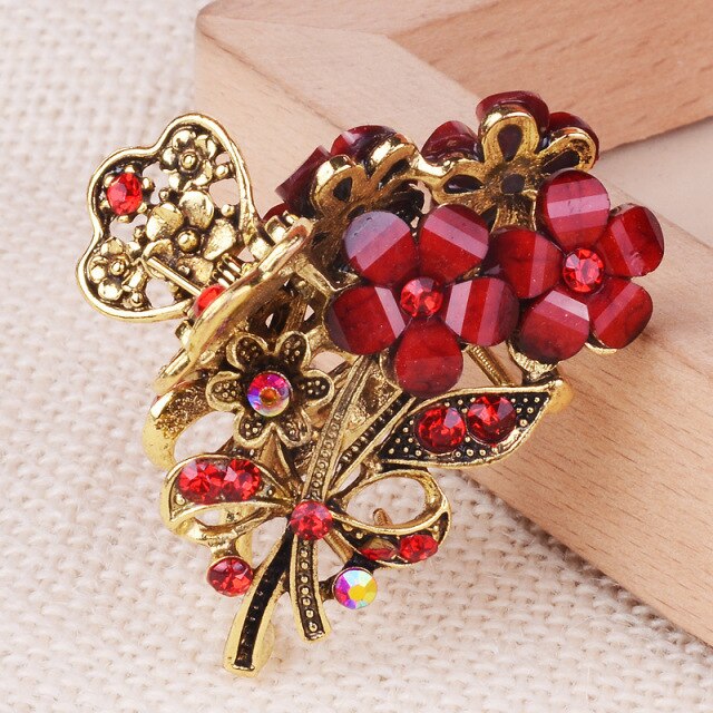 1Pcs Hair Accessories for Women Metal Modern Stylish Hair Claw Hair Clips Bun Pony Tail Holder Washing Beauty Salon Hair Pin