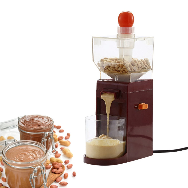 Peanut Maker Household Sesame Butter Grinder Household Small Grinder Pulping Machine