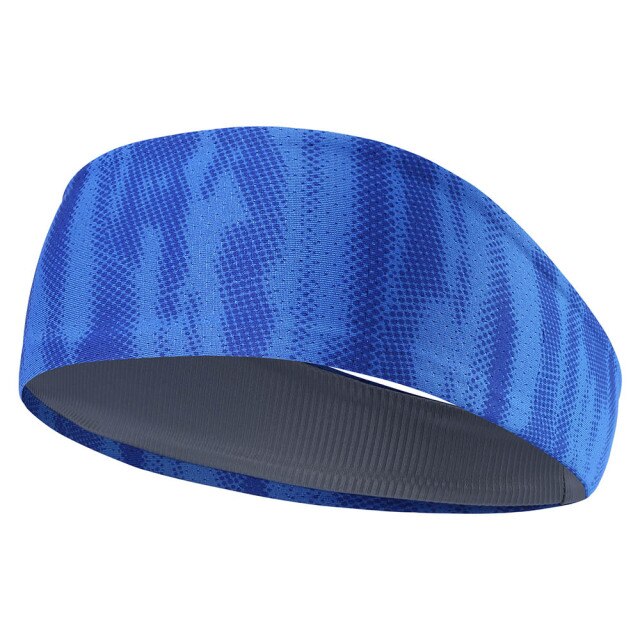 Men Sport Headband Running Fitness Sweatband Elastic Cycling Yoga Gym Headscarf Bicycle Tennis Hair Band Ear Head Bandages Women