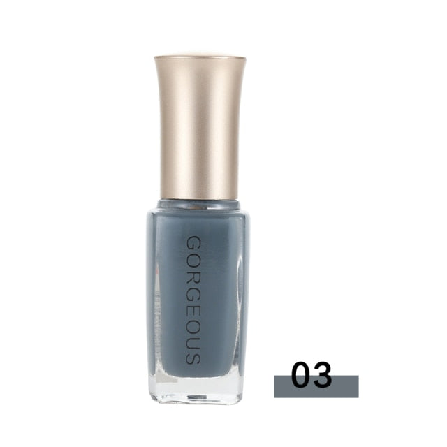 Professional New Fashion Nail Polish Art For Women Translucent Brand Sweet Color Jelly Nail Polish