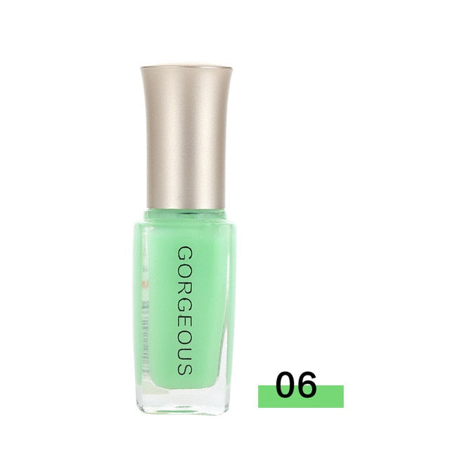 Professional New Fashion Nail Polish Art For Women Translucent Brand Sweet Color Jelly Nail Polish
