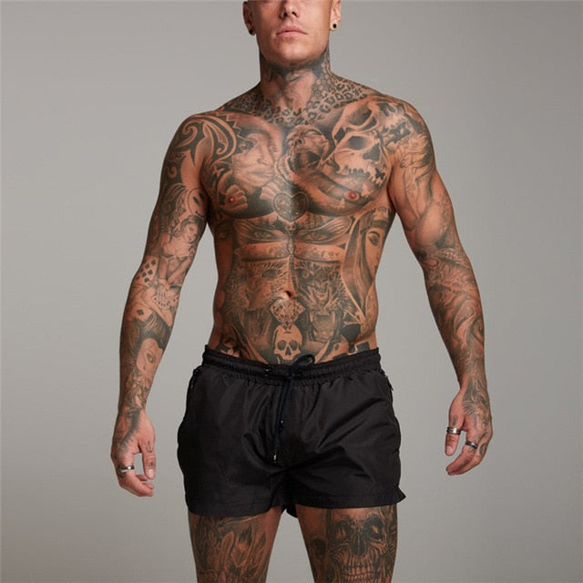 New Summer Mens Shorts Gyms Fitness Bodybuilding Casual Joggers Workout Brand Sporting Short Pants Sportswear Sweatpants