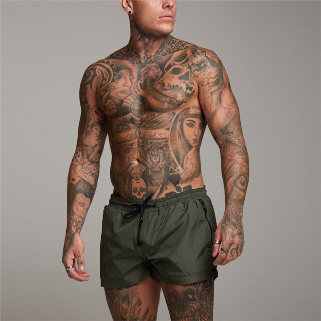New Summer Mens Shorts Gyms Fitness Bodybuilding Casual Joggers Workout Brand Sporting Short Pants Sportswear Sweatpants