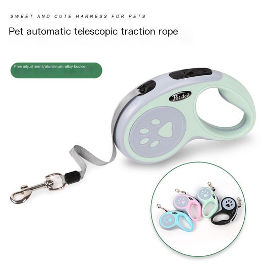 New dog leash 5 m automatic retractable retractor dog chain portable dog chest strap pet supplies