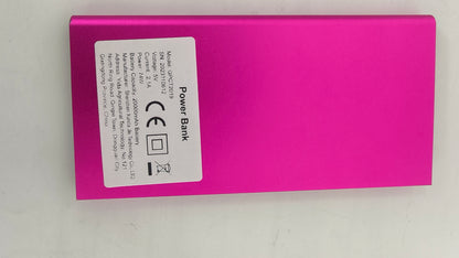 20000mAh Power Bank Ultra-thin External Battery Pack Phone Charger Dual USB Port