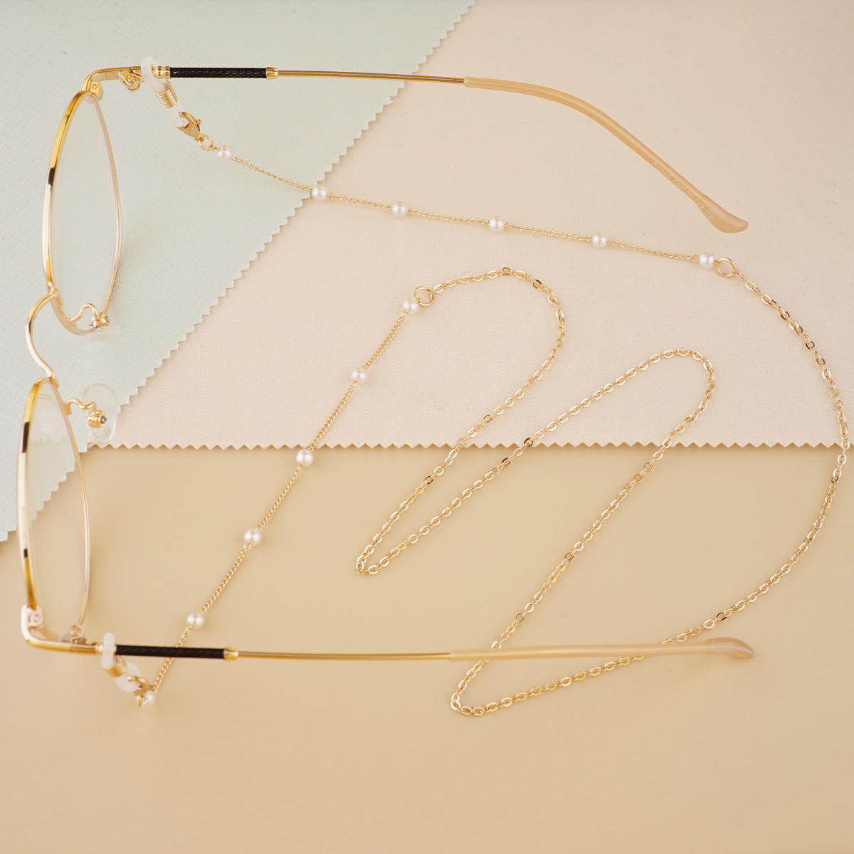 Glasses Chain Women's Neck Hanging Imitation Pearl Pendant Glasses Chain Sunglasses Decoration Chain Sunglasses Chain Glasses Chain Hanging Chain