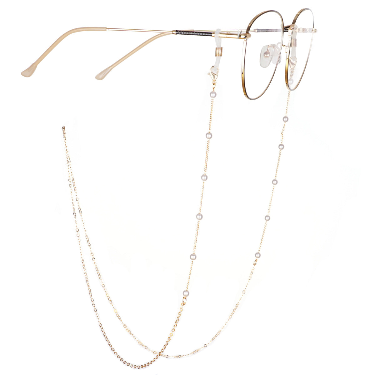 Glasses Chain Women's Neck Hanging Imitation Pearl Pendant Glasses Chain Sunglasses Decoration Chain Sunglasses Chain Glasses Chain Hanging Chain