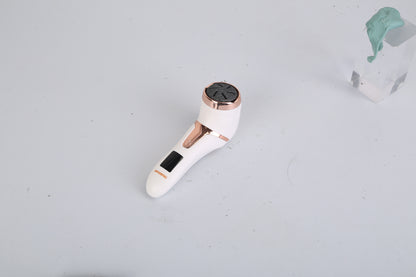 17Pcs Electric Foot Callus Remover With Vacuum Foot Grinder Rechargeable Foot File Dead Skin Pedicure Machine With 3 Grinding Heads 2 Speeds Foot Care Tool