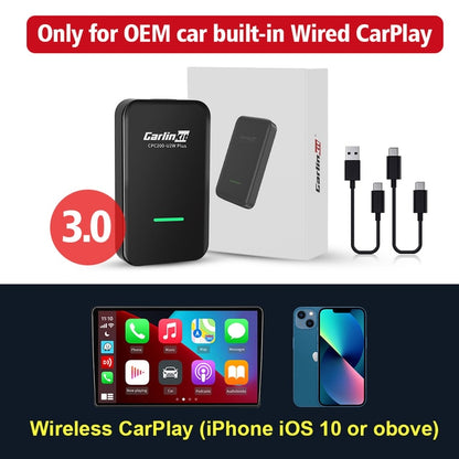 CarlinKit 4.0 Wireless Android Auto Adapter 3.0 Wireless Apple CarPlay Ai Box USB Dongle For Audi VW Benz Kia Honda Toyota Ford