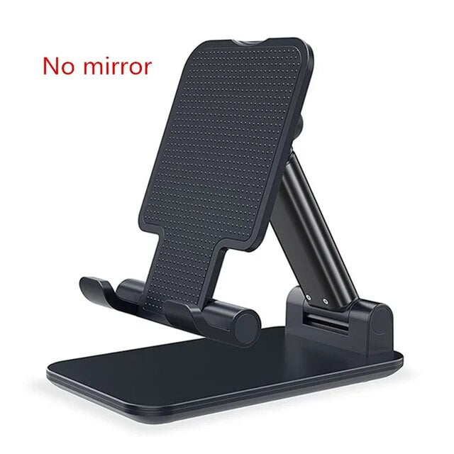 Foldable Metal Desktop Mobile Phone Stand For iPad iPhone 13 X Smartphone Support Tablet Desk Cell Phone Portable Holder Bracket