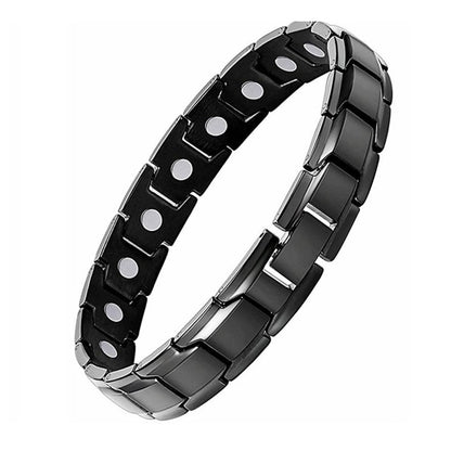 Men's Health Energy Trinity Bracelet for Arthritis Twisted Bracelet Healthy Magnetic Men's Stainless Steel Energy Therapy Magnet