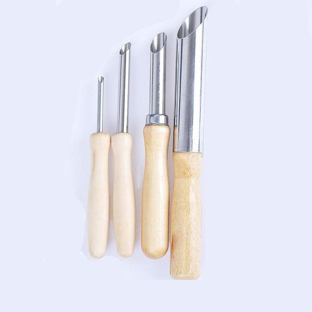 Pottery Sculpting Tools Set Ceramic Detail texture Shaping Blade Clay Modeling Stainless Steel Tool Kit Carving Hole Punch