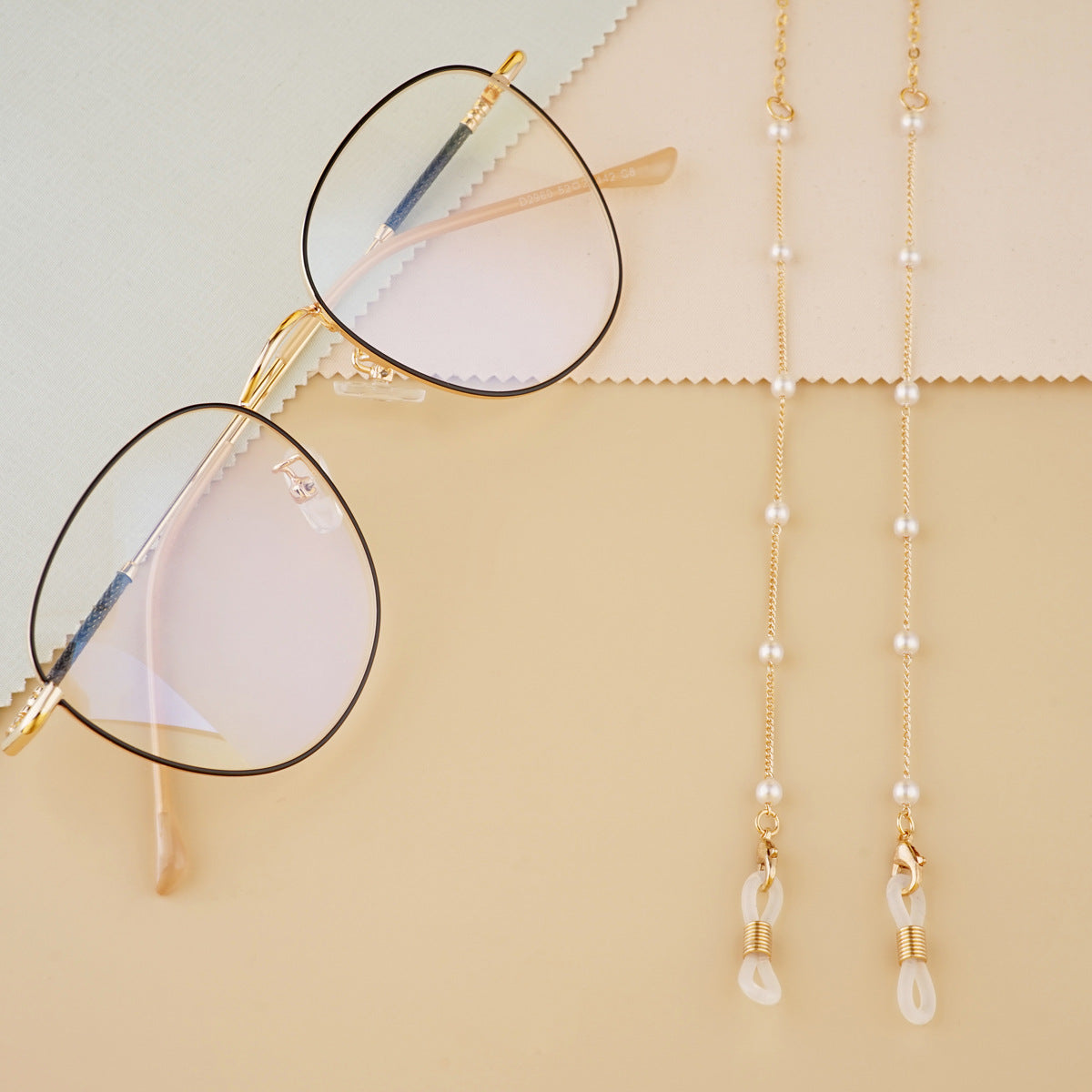 Glasses Chain Women's Neck Hanging Imitation Pearl Pendant Glasses Chain Sunglasses Decoration Chain Sunglasses Chain Glasses Chain Hanging Chain