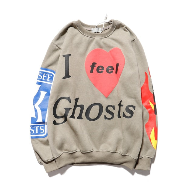 ye must be Born again Hoodie CPFM XYZ KIDS SEE GHOSTS Hoodies Asian Size Kanye West Sweatshirts High Quality Pullovers