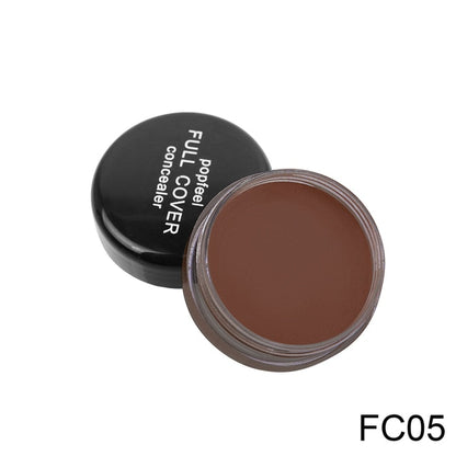 4 Colors Makeup Concealer Palette Waterproof Moisturizing Face Contour Bronzer Make Up Face Foundation Cream Concealer