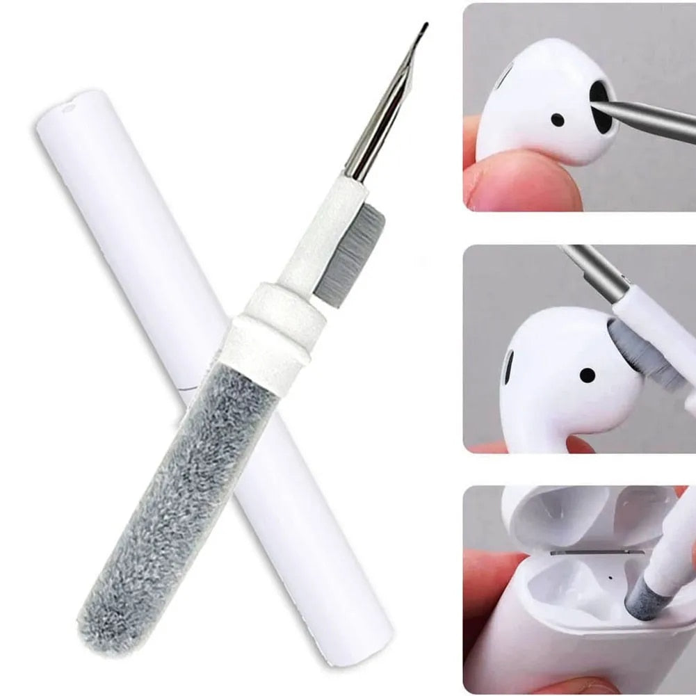 Bluetooth Earphone Cleaner Kit For Airpods Pro 1 2 3  Earbuds Case Cleaning Pen Brush Tool For Xiaomi Huawei Lenovo Headset