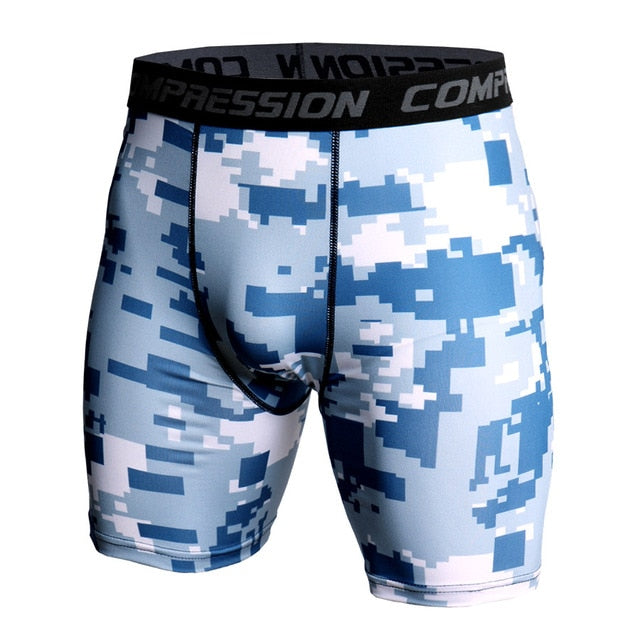 Camoflage Joggers Shorts Men Gyms Quick Dry Compression Short Pants Man’s Shorts Fitness Workout Summer Sweatpants Male Shorts