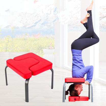 Yoga Chair Headstand Stool Inversion Bench