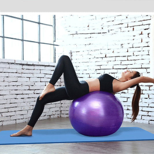 Sports Yoga Balls Pilates Fitness Gym Balance Exercise with Pump