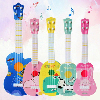 Mini Four Strings Ukulele Guitar Musical Instrument Children Kids Educational