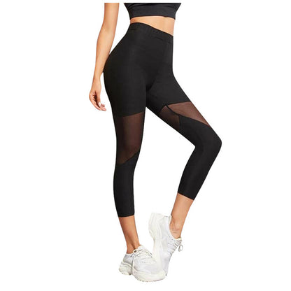 Hollow out Patchwork Leggings